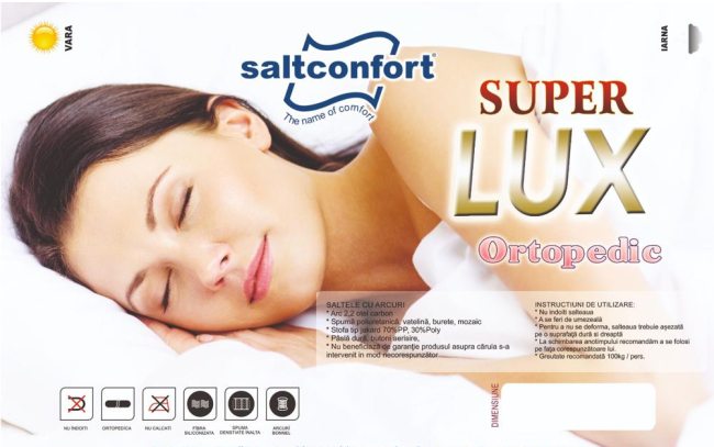 Super Lux Ortopedic H - 25 см  780*1850