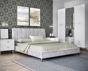 Кровать "ШАРМ" (1,80х2,0м) спинка 1250 K-2